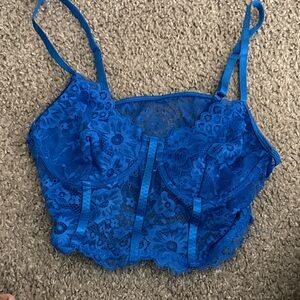 Blue Lace Bralette